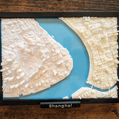 3D City Frames – Shanghai China | 3D Printer Model Files