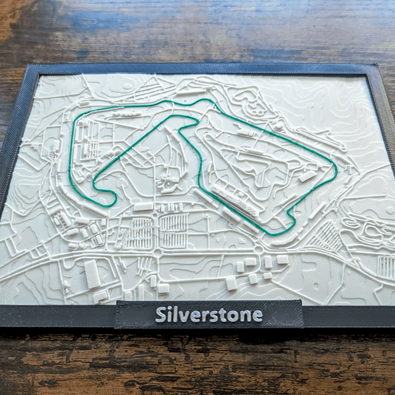 3D City Frames – Silverstone England | 3D Printer Model Files