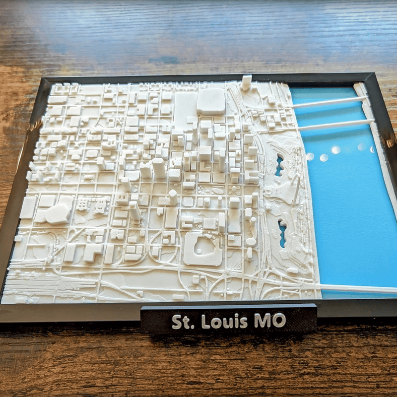 3D City Frames – St Louis Missouri | 3D Printer Model Files