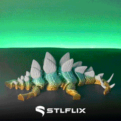 Articulated Dinosaur Stegosaurus | 3D Printer Model Files