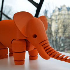 Articulated Elephant | 3D Printer Model Files