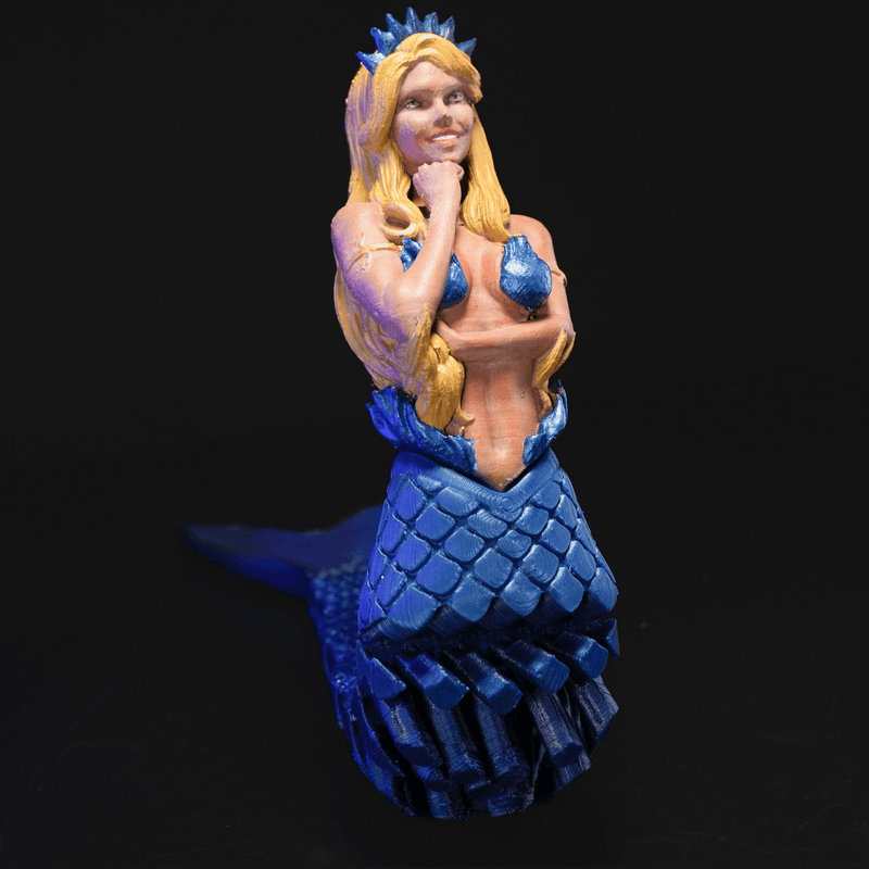 Articulated Mermaid Daena | 3D Printer Model Files