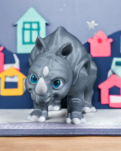 Articulated Rhino | 3D Printer Model Files