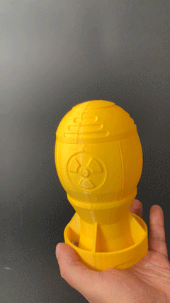 Atomic Bomb Secret Box | 3D Printer Model Files