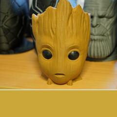 Baby Groot Headphone Stand | 3D Printer Model Files