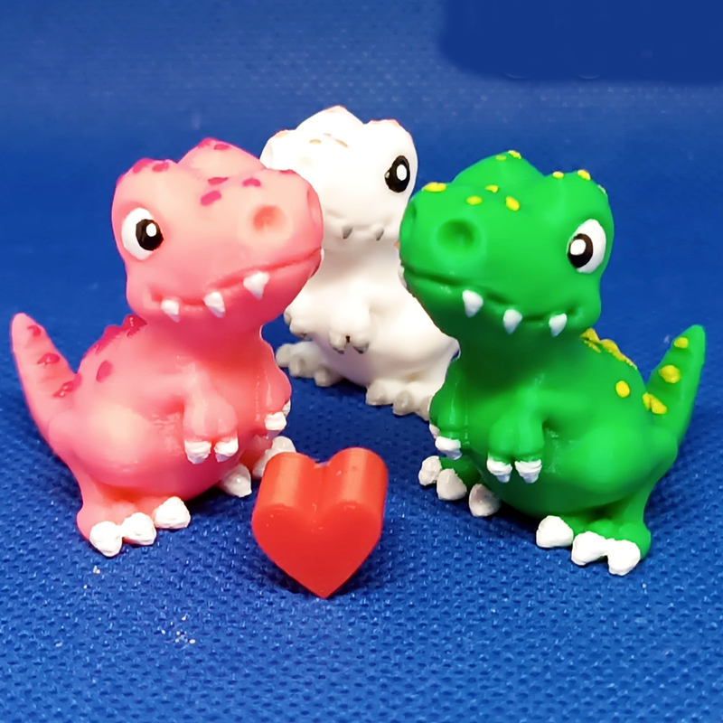 Baby T-Rex Family | 3D Printer Model Files