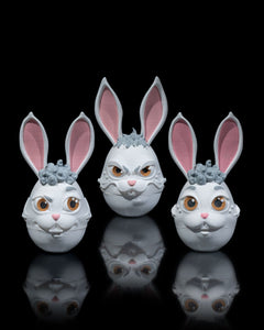Bad Bunny Trio Egg Cases | 3D Printer Model Files
