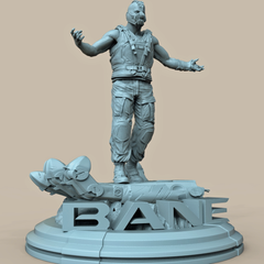 Batman Bane Statue Figure  | 3D Printer Model Files