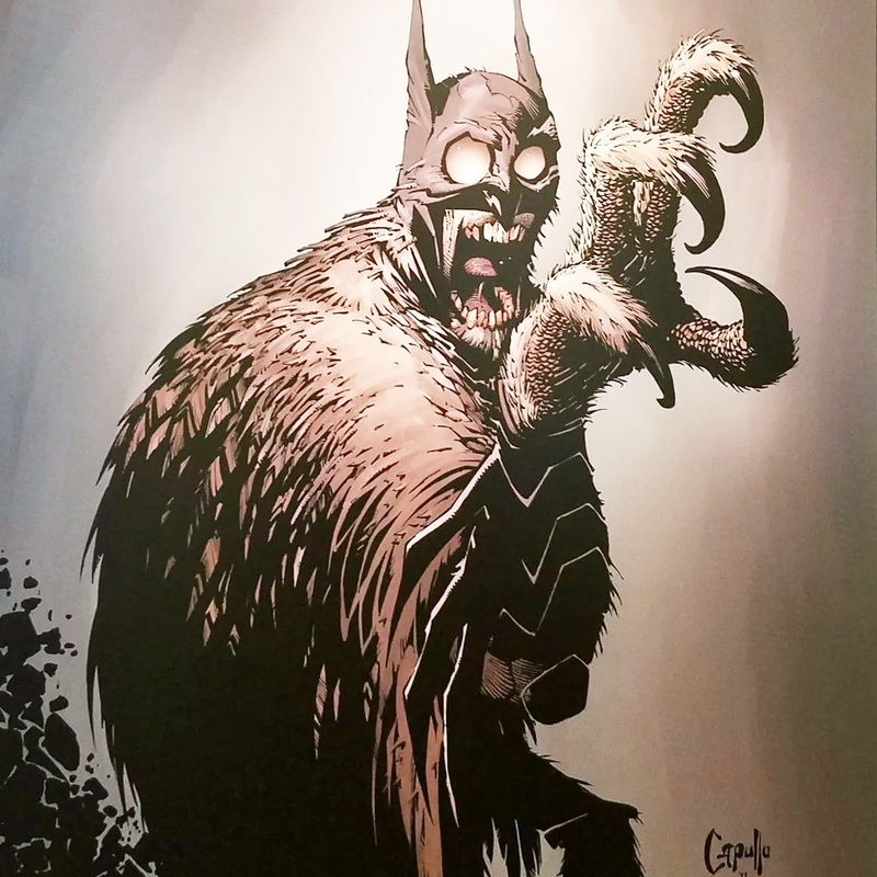 Batman Greg Capullo Court of Owls | HueForge 3D Filament Painting