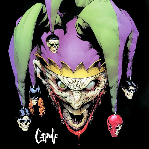 Batman Greg Capullo Joker Clown | HueForge 3D Filament Painting