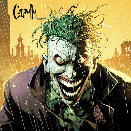 Batman Greg Capullo Joker Crazy | HueForge 3D Filament Painting