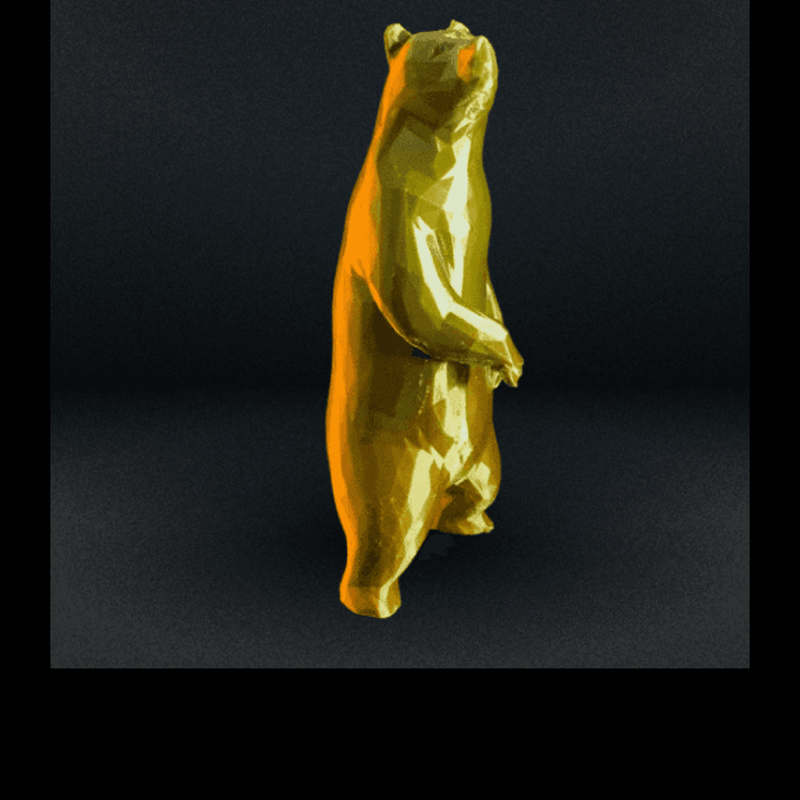 Bear - Low Poly | 3D Printer Model Files