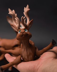 Buck and Doe Deer Articulated | 3D Printer Model Files