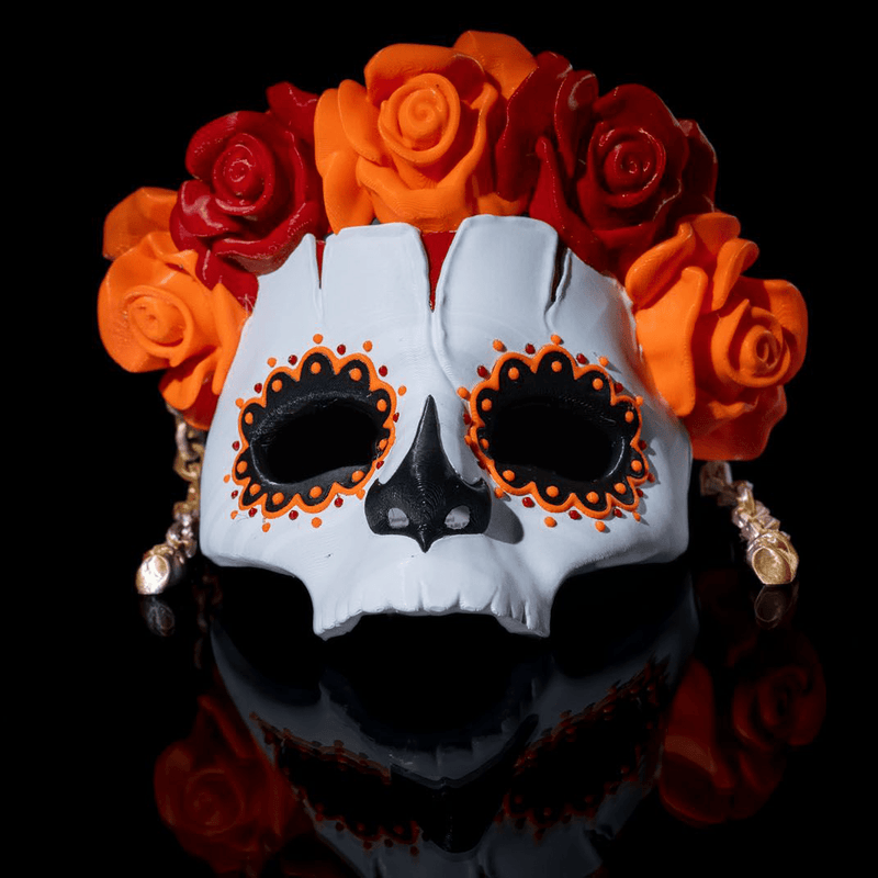 Calavera Skull Mask | 3D Printer Model Files