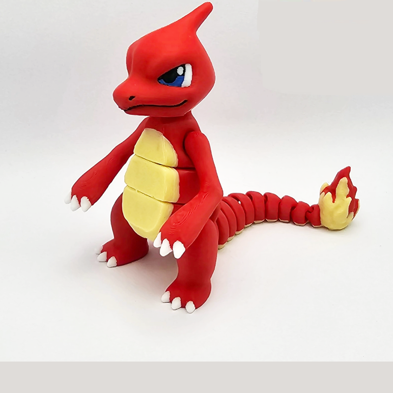 Charmeleon Pokemon Articulated | 3D Printer Model Files