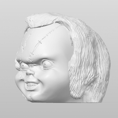 Chucky Headphone Holder Statue | 3D Printer Model Files