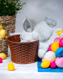 Cottontail Rabbit Basket | 3D Printer Model Files