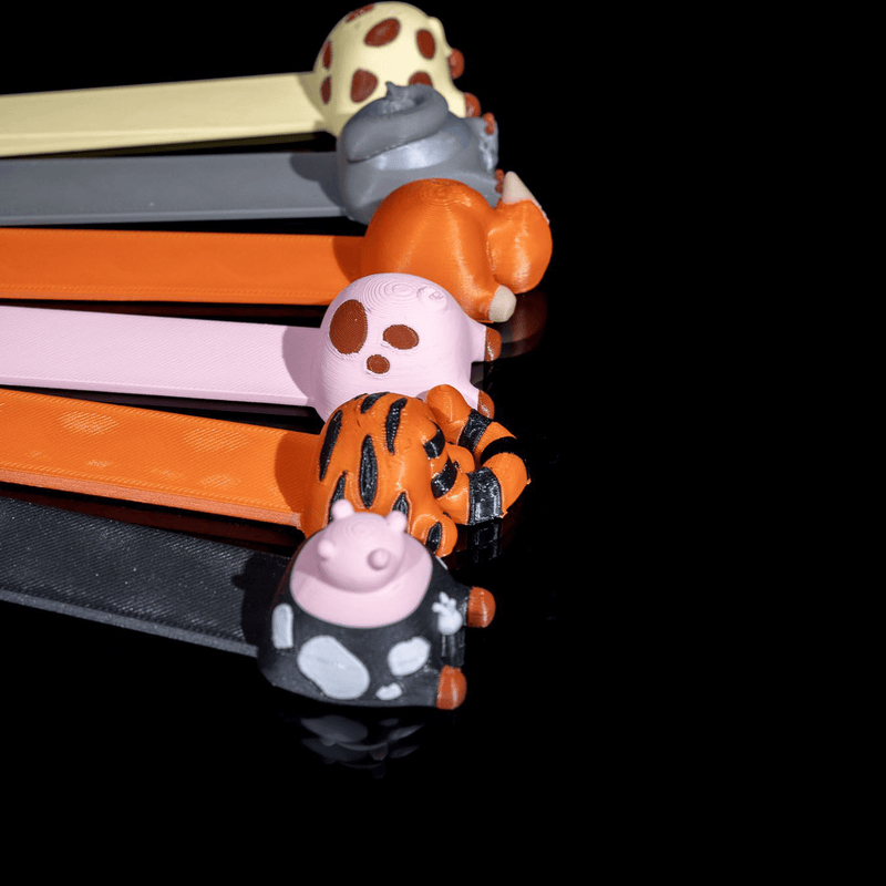 Cute Animal Bookmark | 3D Printer Model Files