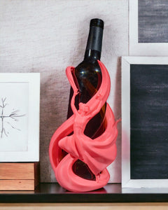Dancing Woman Wine Bottle Holder | 3D Printer Model Files