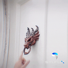Dragon Door Knocker | 3D Printer Model Files