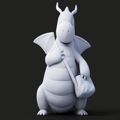 Dragonite mail carrier Pokemon Figure | 3D Printer Model Files