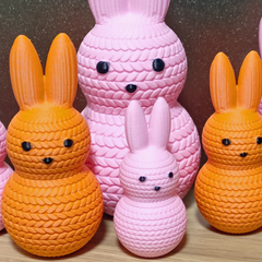 Easter Bunny Crochet Decor | 3D Printer Model Files