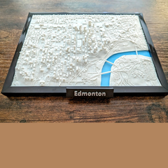 Edmonton Canada 3D City Frames | 3D Printer Model Files