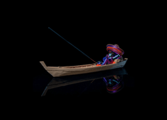 El Pescador Incense Holder | 3D Printer Model Files