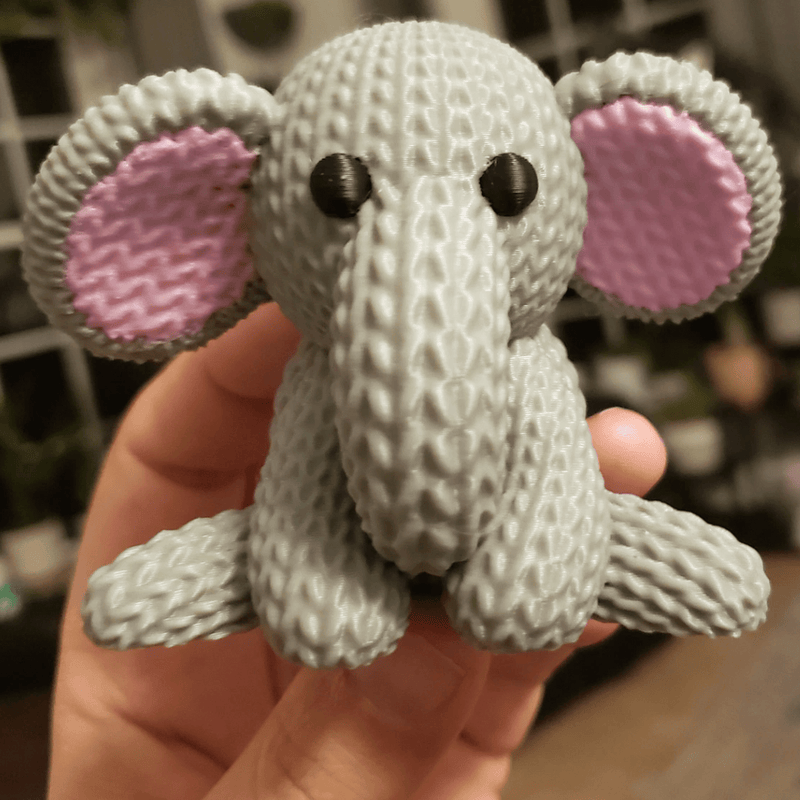 Elephant Crochet | 3D Printer Model Files