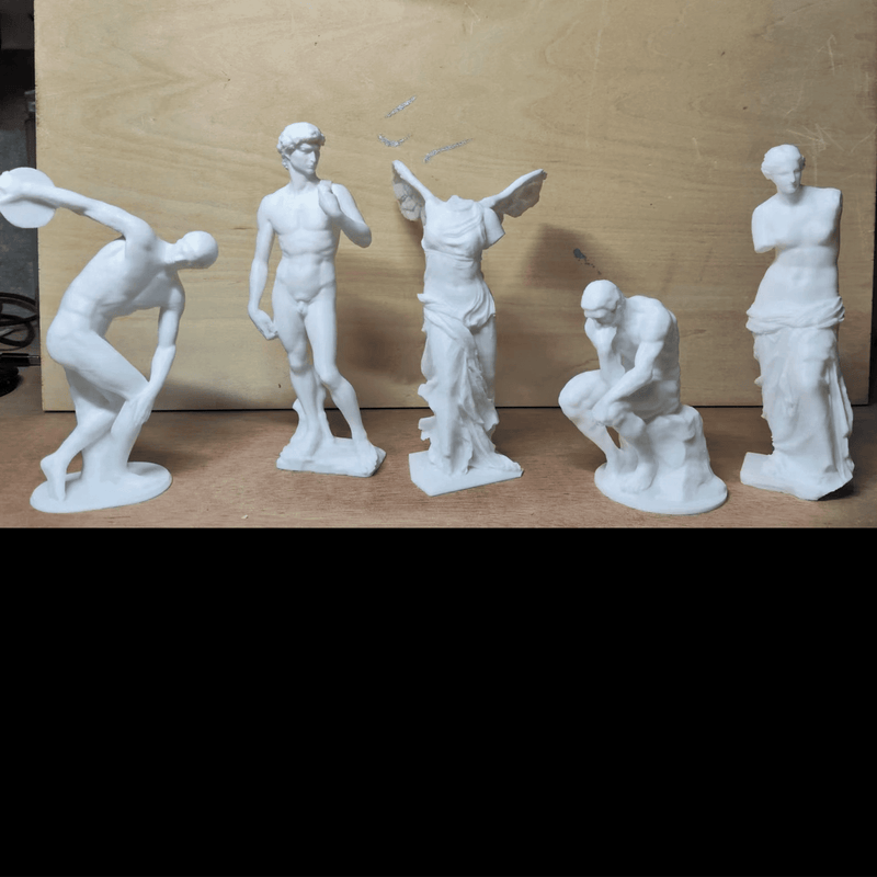 Famous Statues Set Figures | 3D Printer Model Files