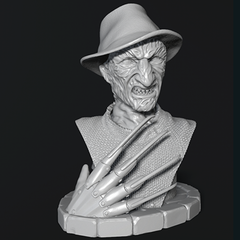 Freddy Krueger Nightmare on Elm Street Bust | 3D Printer Model Files