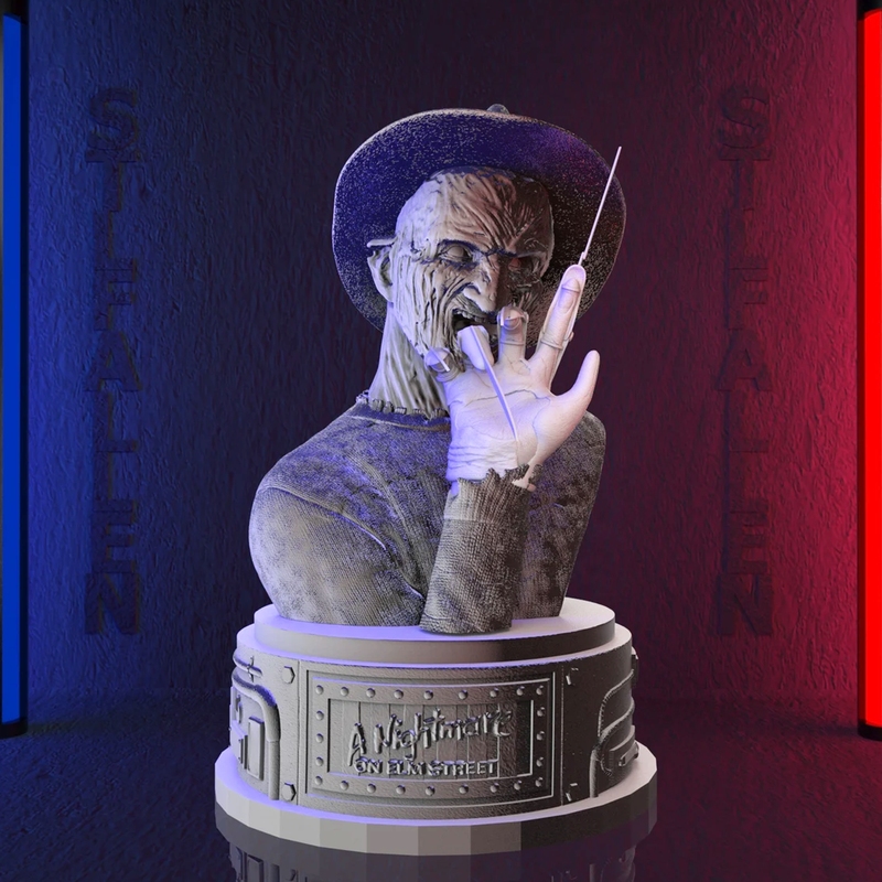 Freddy Krueger Nightmare on Elm Street Statue | 3D Printer Model Files
