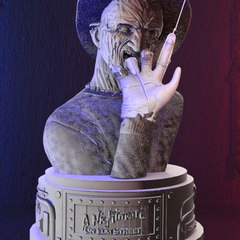 Freddy Krueger Nightmare on Elm Street Statue | 3D Printer Model Files