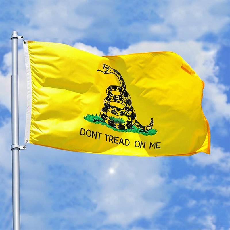 Gadsden - Don't Tread On Me American Flag 3'x5' Polyester - Made in USA by Vets