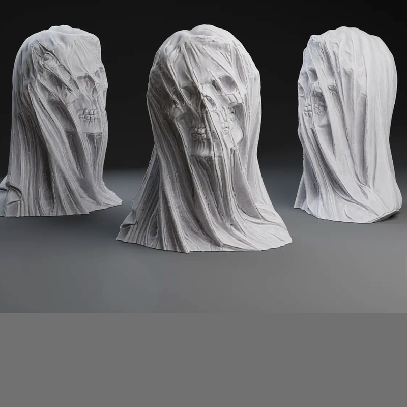Ghost Bride Statue | 3D Printer Model Files