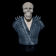Ghost Rider Skull Bust | 3D Printer Model Files