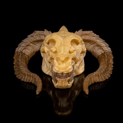 Gold Dragon Skull | 3D Printer Model Files