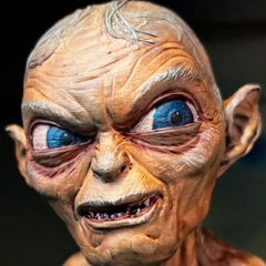 Gollum Bust Lord of the Rings | 3D Printer Model Files