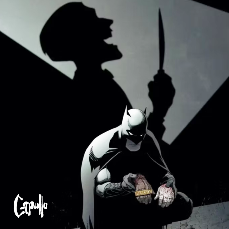 Greg Capullo Batman Joker Shadow | HueForge 3D Filament Painting