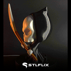 Grim Skull Reaper | 3D Printer Model Files