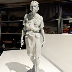 Heath Ledger Joker Nurse Statue Dark Knight | 3D Printer Model Files