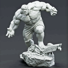 Incredible Hulk Statue | 3D Printer Model Files