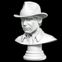 Indiana Jones Bust | 3D Printer Model Files