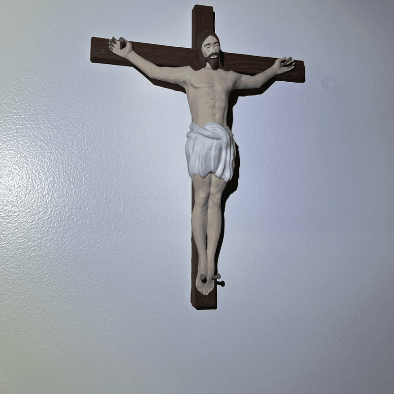 Jesus on Cross Easter| 3D Printer Model Files