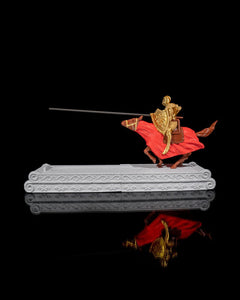 Jousting Knight Incense Holder | 3D Printer Model Files