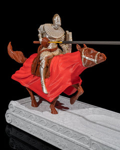Jousting Knight Incense Holder | 3D Printer Model Files