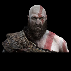 Kratos God of War | HugForge 3D Filament Painting Model File