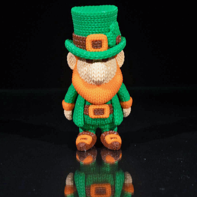 Leprechaun in Crochet | 3D Printer Model Files
