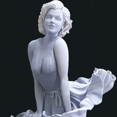 Marilyn Monroe Statue | 3D Printer Model Files