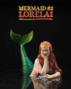 Mermaid v2 - Lorelai | 3D Print Model